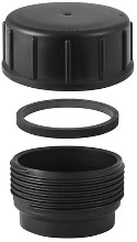 Geberit PE bouchon avec couvercle à visser 63 mm