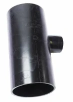 TE GEBERIT 125 MM X 63 MM noir pe 88,5degr