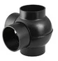 Geberit PE embranchement boule 88° - 90° 110 x 90 x 110 x 90 mm
