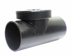 Geberit PE pièce de débouchage avec couvercle à visser 63 mm