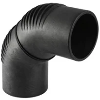 COURBE GEBERIT SILENT 135 MM noir pe radius grand - 88,5degr