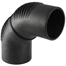 COURBE GEBERIT SILENT 135 MM noir pe radius grand - 88,5degr