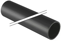 Eupen Eucarigid-RAHT PVC tuyau (longueur 4m) 40 x 1,8 mm (prix au mètre)