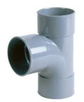 Nicoll PVC à coller té 87° FFF 50 x 50 x 50 mm