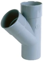 Nicoll PVC à coller té 45° MFF 50 x 50 x 50 mm