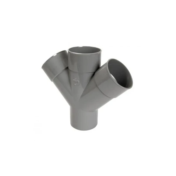 Nicoll PVC lijm dubbel T-stuk 45% MFFF 40 x 40 x 40 x 40 mm