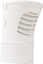 Nicoll PVC aérateur MF 40 - 50 mm - blanc - avec membrane - avec capuchon démontable