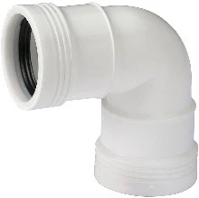 Wavin Wafix PP wit bocht 90° FF 50 x 50 mm