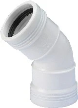 Wavin Wafix PP blanc coude 45° FF 32 x 32 mm
