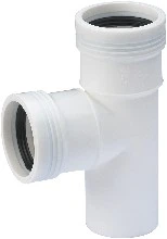 Wavin Wafix PP blanc té 88° MFF 40 x 40 x 40 mm