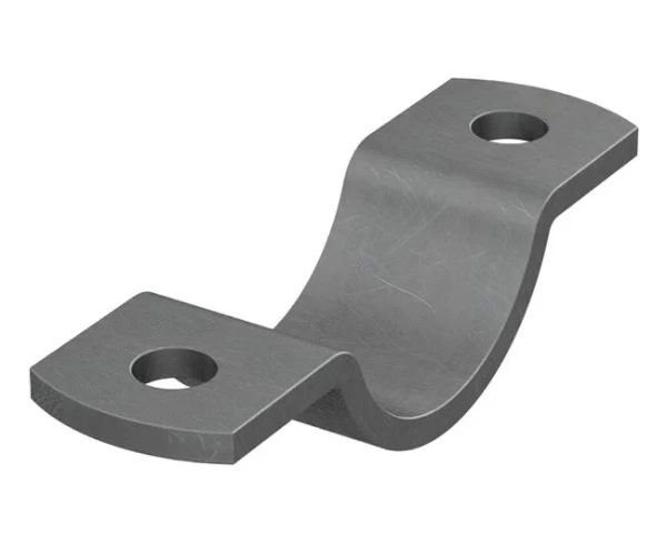 Flamco KB collier de fixation 2 X 61MM acier pour tuyau van 60 - 3mm - nd 50