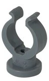 Nicoll PVC Lyre collier M7 x 20 mm - gris