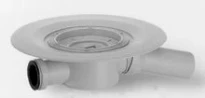 Dallmer 55 sterfput-siphon de sol polypropylène horizontal sortie 50/75 mm