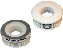 JONCTION WC 55 avec rosace chromée euro p/ tube 28/32mm