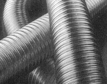 Roccheggiani Isoflex SP 316L inox simple flexible 80 mm (rouleau 60m) - prix par mètre