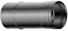Roccheggiani SPG 316L inox simple paroi tuyau (longueur 500 mm) 80 mm (joint Viton)