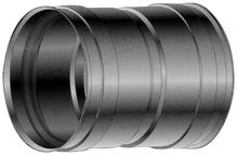 Roccheggiani SPG 316L inox simple paroi manchon FF 80 x 80 mm (joint Viton)