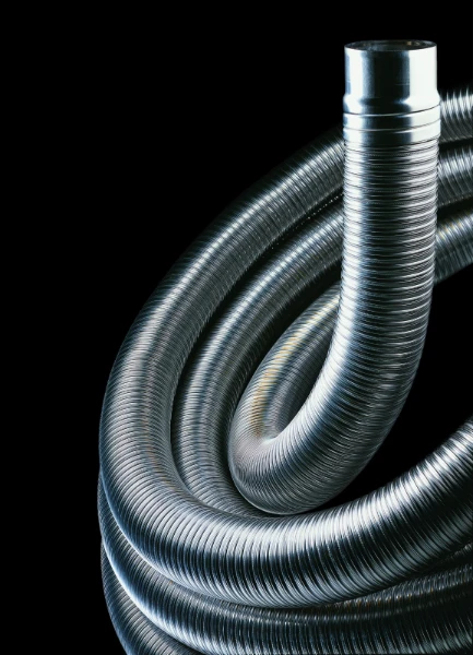 Roccheggiani Isoflex TDX 316L inox double flexible 80 mm (rouleau 40m) - pas pour condensation - prix par mètre