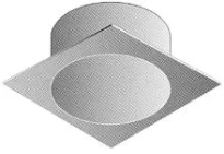 Roccheggiani SP - DP25 alu plaque pour toit plat 180 mm - convient pour DP25 130 mm (130/180)