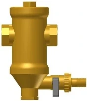 SEPARATEUR DE BOUE PNEUMATEX ZEPARO ZUM 3/4 horizontale action magnétique