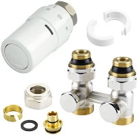 COMBINAISON DANFOSS RAX-K M30 droit rlv-ks + bagues + raccords bicône
