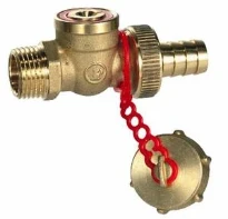 Giacomini vanne à bille 1/2 F X 1/2 F robinet de puisage avec têton