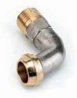 BOCHT COMAP 597G 1/2 vernikkeld messing vor radiatoraansluiting