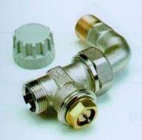 Comap 809ECB vanne radiateur 1/2 X M22 droit +coude p/robinet thermost-raccord conique nickelée