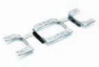 Comap 9505 montagebeugel dubbele deelbaar voor inbouwdoos 9847-hartafstand 150mm