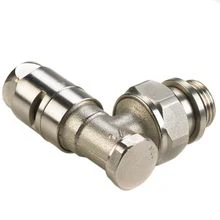 RACCORD DE RADIATEUR COMAP SARFITSKIN 1/2 equerre nickele reglable