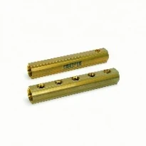 Begetube laiton collecteur avec trou de purge 4/4 - 2 x 1/2