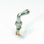 Begetube robinet radiateur thermostatisable droit avec coude 1/2 x M24