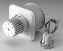Begetube Tête thermostatique encastré avec télécommande type 3000 - blanc - capillaire 2 mètres