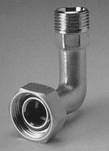 Begetube WSS bocht voor radiatorkraan 1/2 x 3/4 met moer