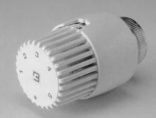 Begetube thermostaatkop type 3000 - zilver