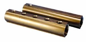 Begetube collecteur et laiton avec purge 5/4 - 2 x M24