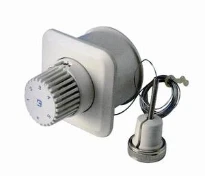 Begetube Tête thermostatique encastré avec télécommande type 3000 - blanc - capillaire 5 mètres