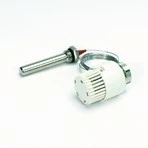 Begetube tête thermostatique encastrée avec tube plongeur type 3000 - blanc - capillaire 2 mètres
