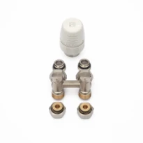 Begetube set radiateur de raccordement 1 avec bloc H pour raccordement mural
