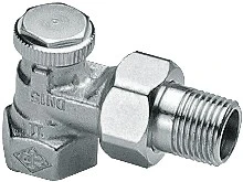 Heimeier Regutec raccord de radiateur dn10(3/8") équerre nickelé