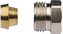 RACCORD HEIMEIER 1/2M X 15MM kombi