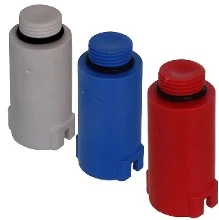 DBJ bouwstop 1/2 - blauw - voor lektesten