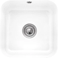 EVIER SOUS-ENCASTRABLE VILLEROY & BOCH CISTERNA 50 44,5 - 44,5 o MM blanc ceramicplus classicline