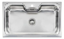 EVIER A ENCASTRER REGINOX JUMBO 860 - 510 o 230 ! inox avec trou de robinet