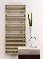 Zehnder Forma Spa simple radiateur salle de bain H1161xB496 - 612 W (EN442/75/65/20) - Ral 9016 Blanc signalisation