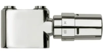 SET DE BONDE VASCO 1/2 chromé design droite-a/tete thermostat