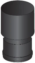 REDUCTION ISOLECO SPGN 100 M X 80 F MM inox 316l laqué noir