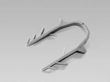 Radson Purjet U-clip fixations (boite 300pcs) 17-22 mm - prix par pièce