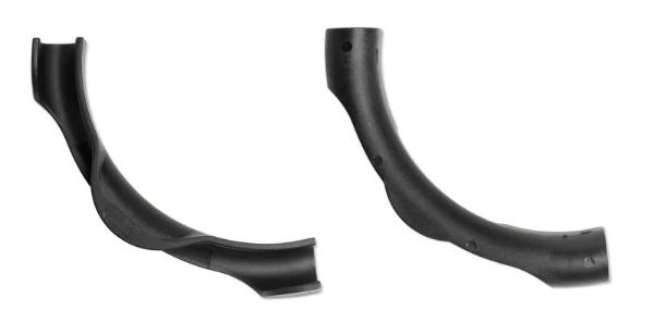 Vasco FH stijve bocht 14-17 mm - zwart
