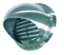 Fobie SUS inox 304 grille d'aeration 150 mm - avec moustiquaire (seulement ventilation naturel)